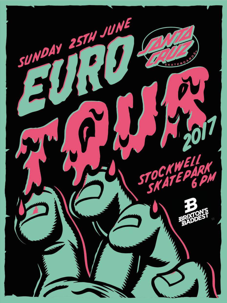 Santa Cruz Euro tour 2017 opening Jam
